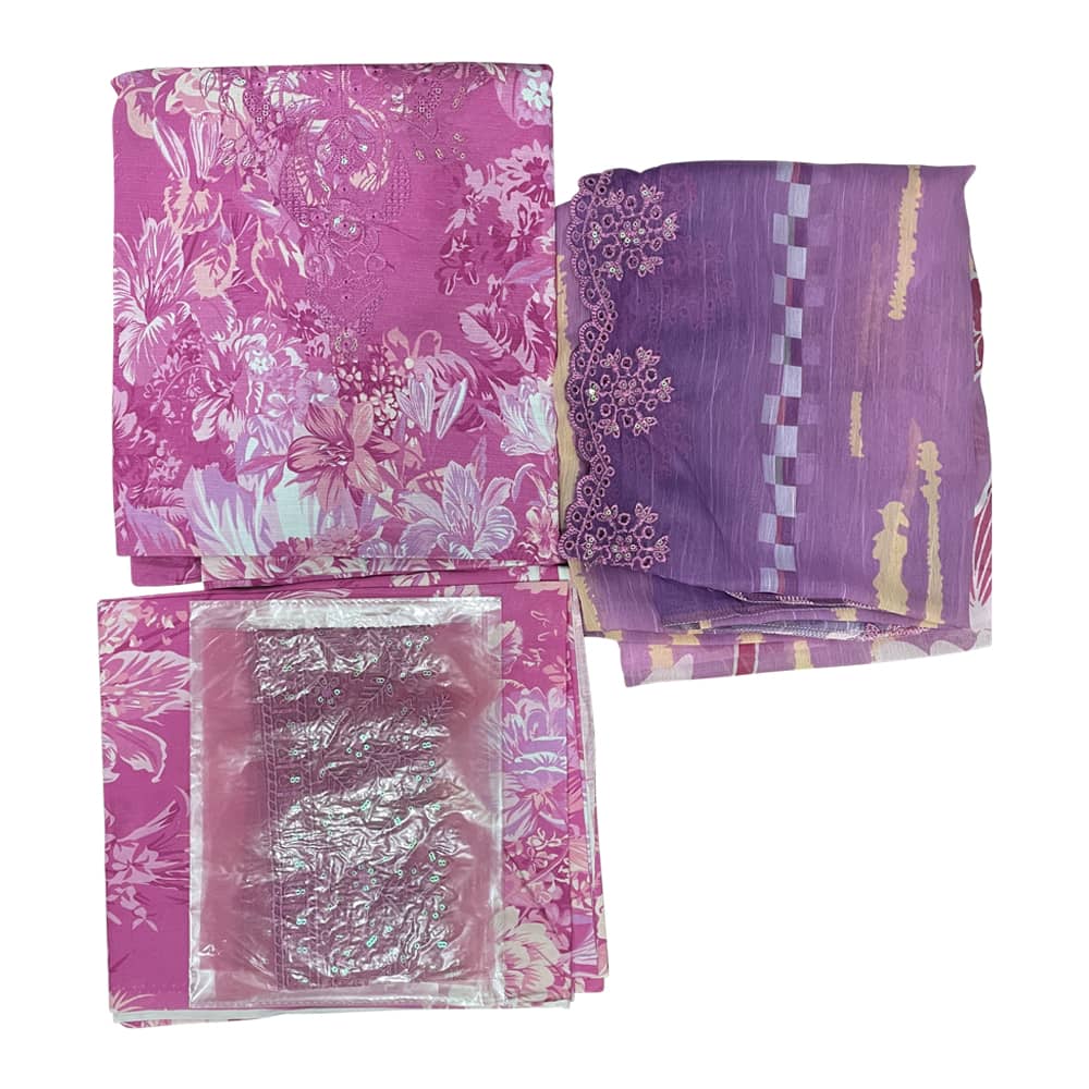 Digital printed lawn shirt from the MORJA Pakistani-inspired three-piece collection