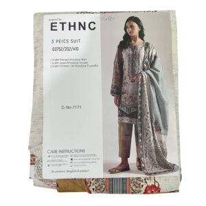 Pakistani Inspired Digital Printed Khaddar Three Piece