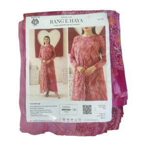 Pakistani Inspired Rang E Haya Digital Printed Lawn Three Piece