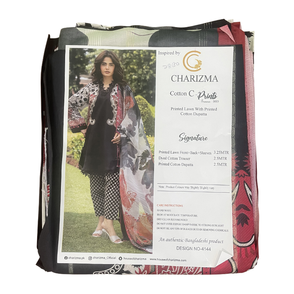 Pakistani Inspired Digital Printed Lawn Three Piece